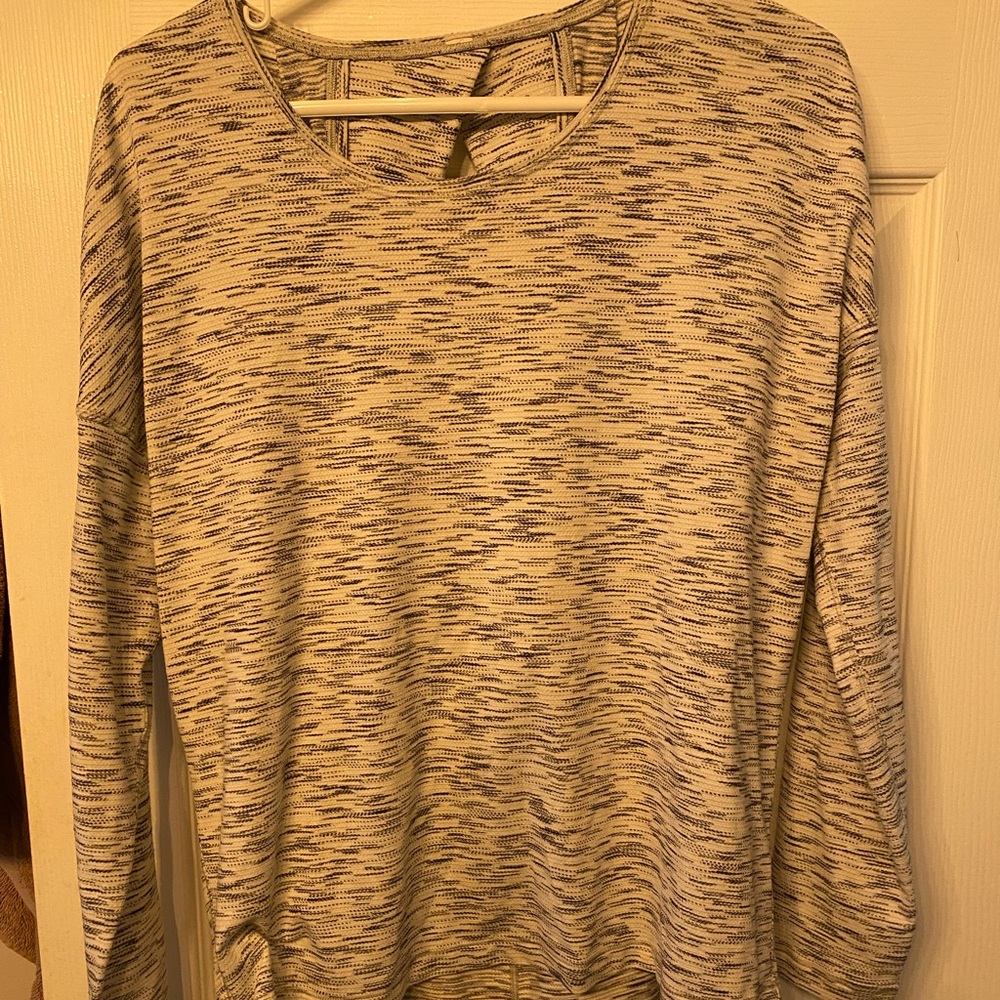 Lulu lemon open back tee